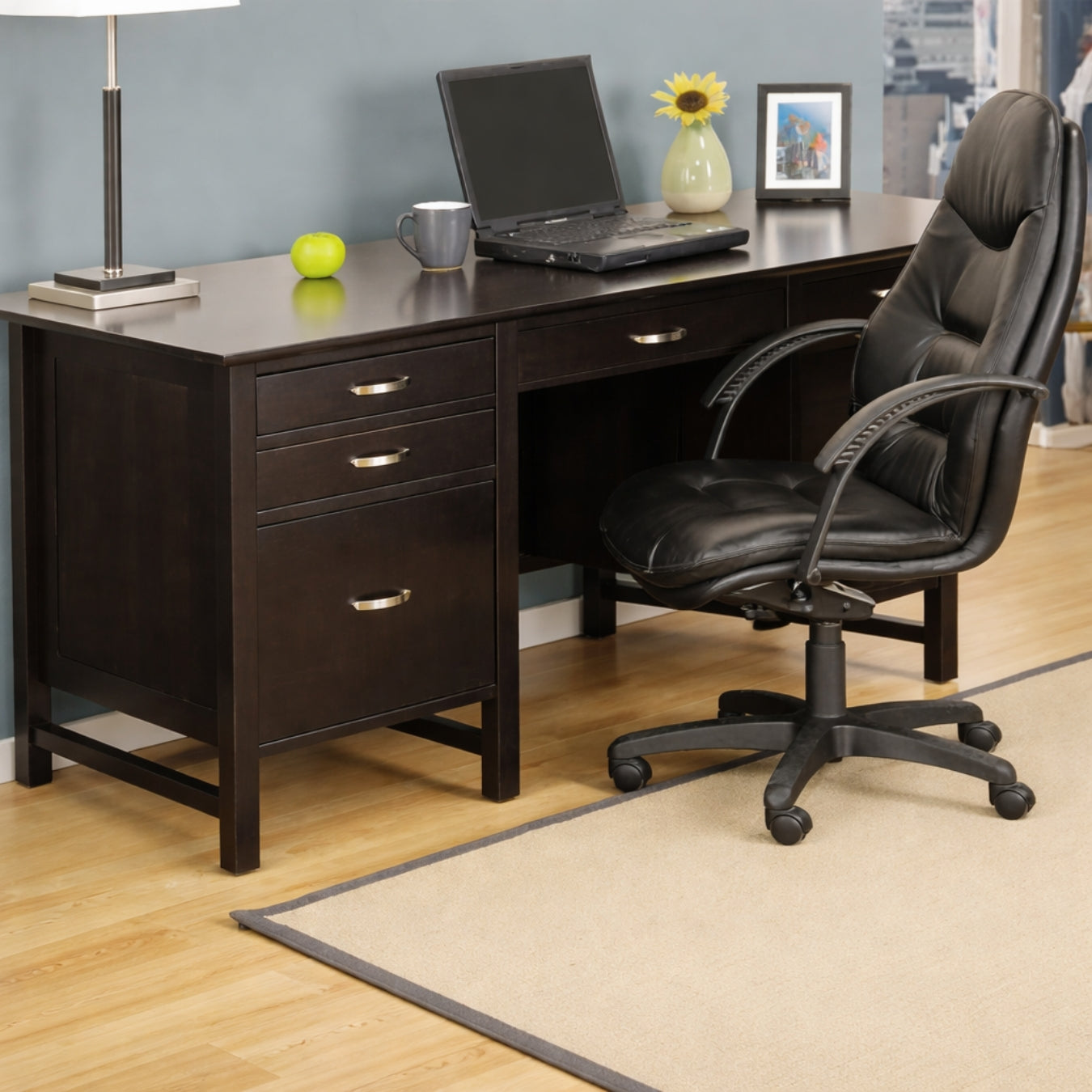 Brooklyn 28"x68” Executive Desk