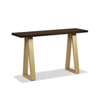 Belmont Metal Pedestal Sofa Table