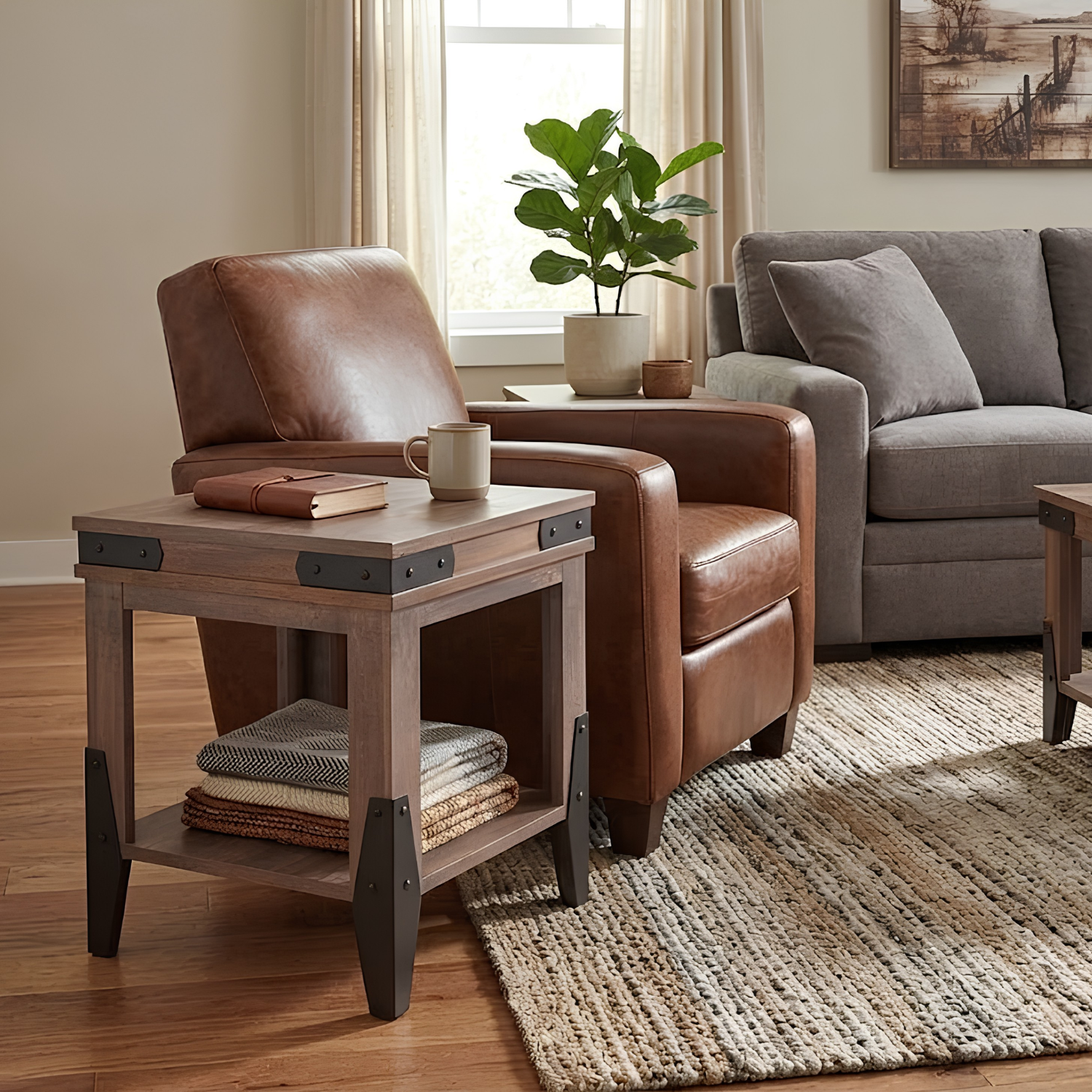 Chattanooga Drawer End Table