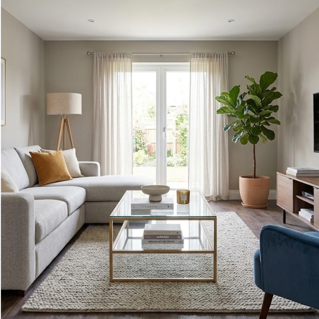 Electra Glass Coffee Table