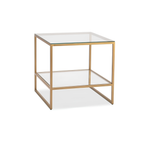 Electra Glass End Table