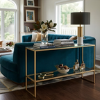 Electra Glass Sofa Table