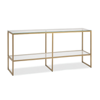 Electra Glass Sofa Table