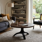 Evora Metal Pedestal Coffee Table