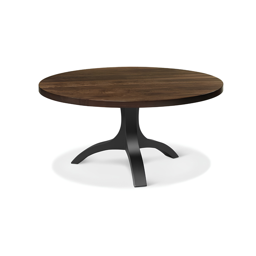Evora Metal Pedestal Coffee Table