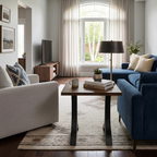 Evora Metal Pedestal End Table