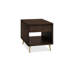 Evora Metal Pedestal End Table