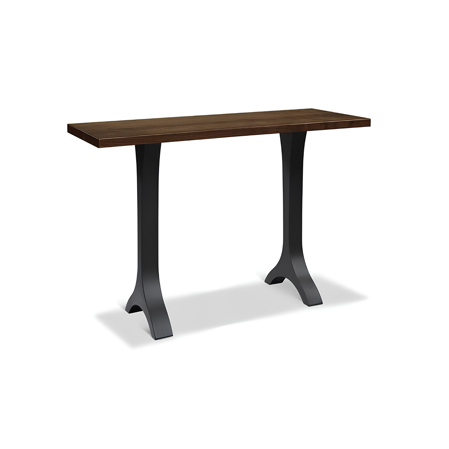 Evora Metal Pedestal Sofa Table
