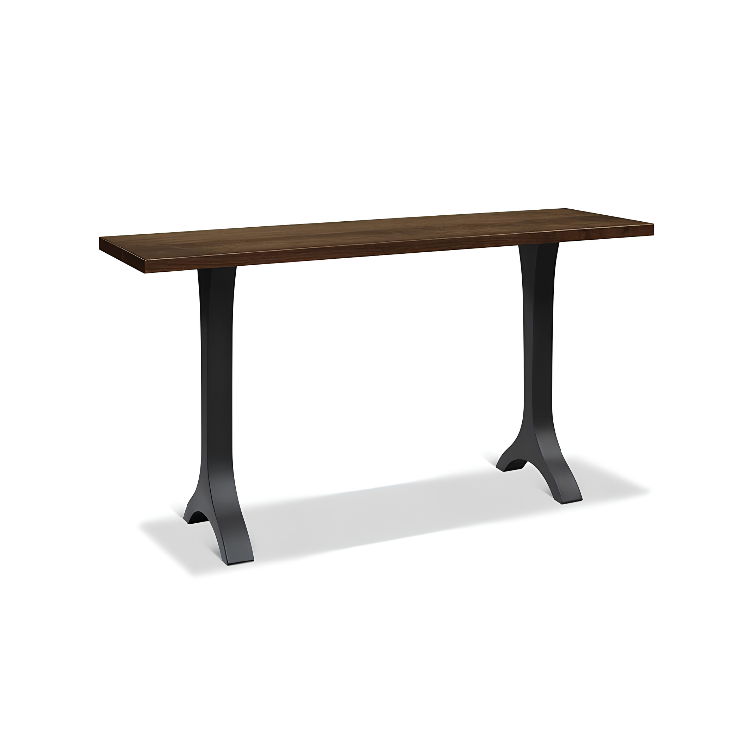 Evora Metal Pedestal Sofa Table