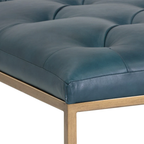 Endall Ottoman Antique Brass