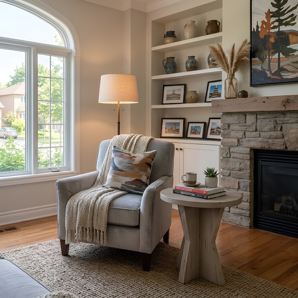 Jasper Round End Table