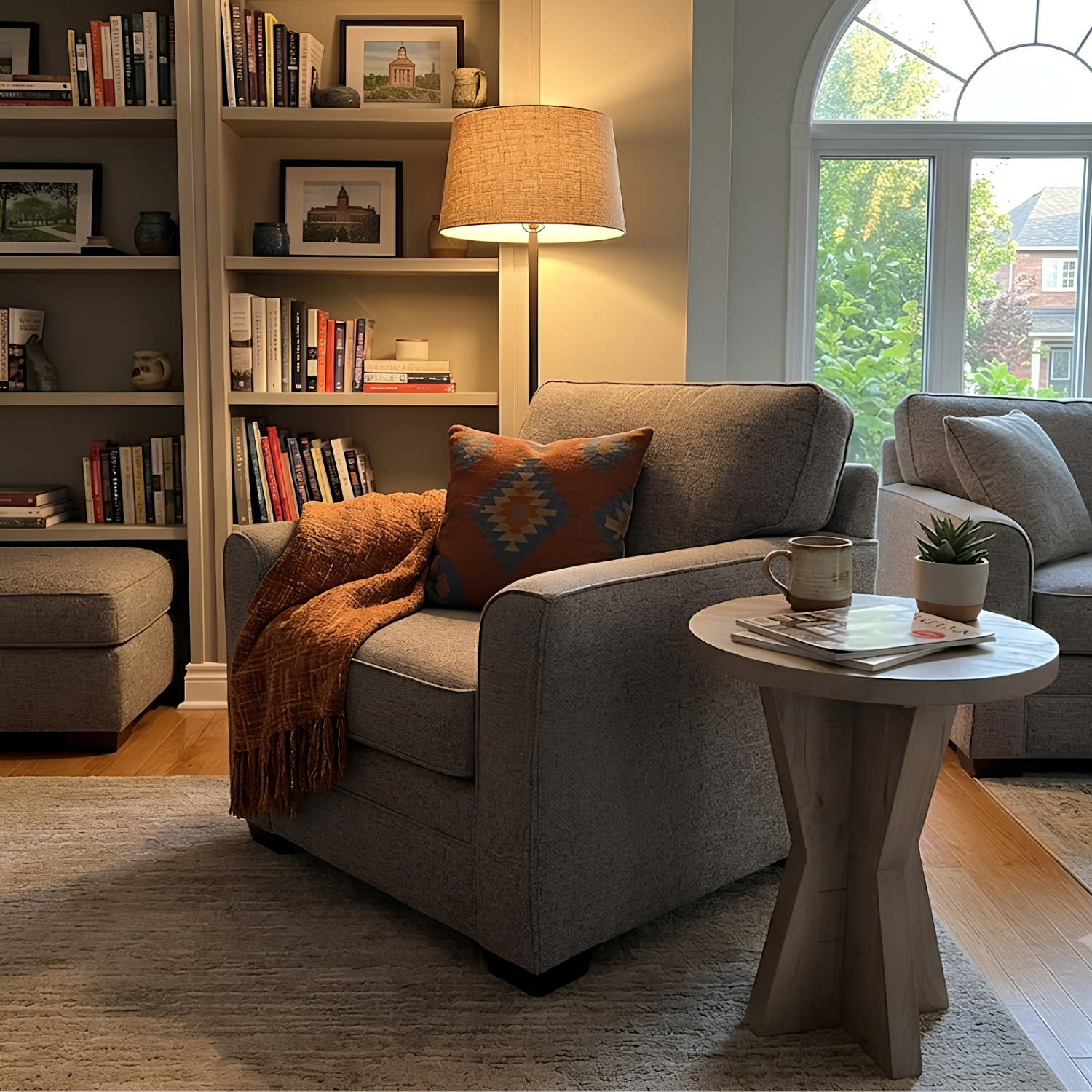 Jasper Round Chairside Table