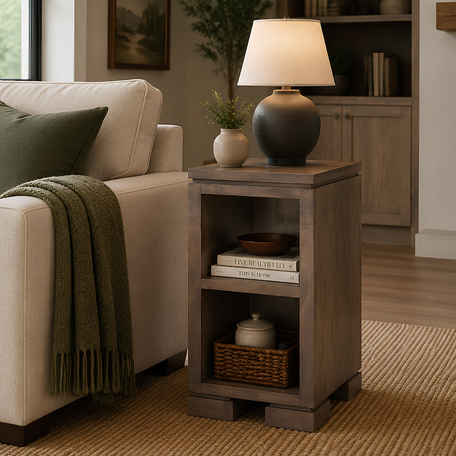 Kenova Chairside Table