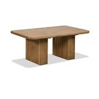 Lotus Pedestal Coffee Table