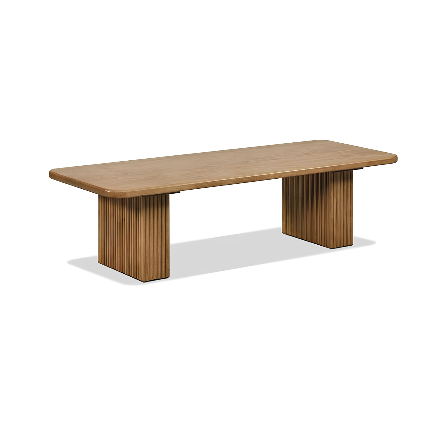 Lotus Pedestal Coffee Table