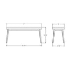 Benson Bench (Upholstered, Pixel BP)