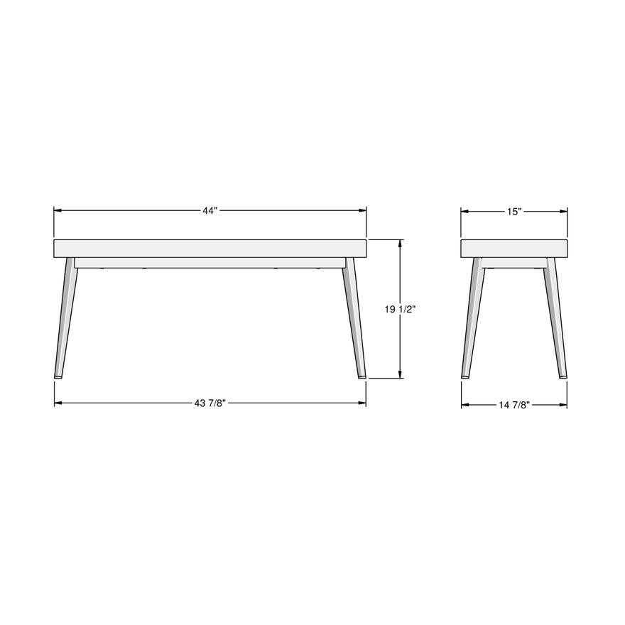 Benson Bench (Upholstered, Pixel BP)
