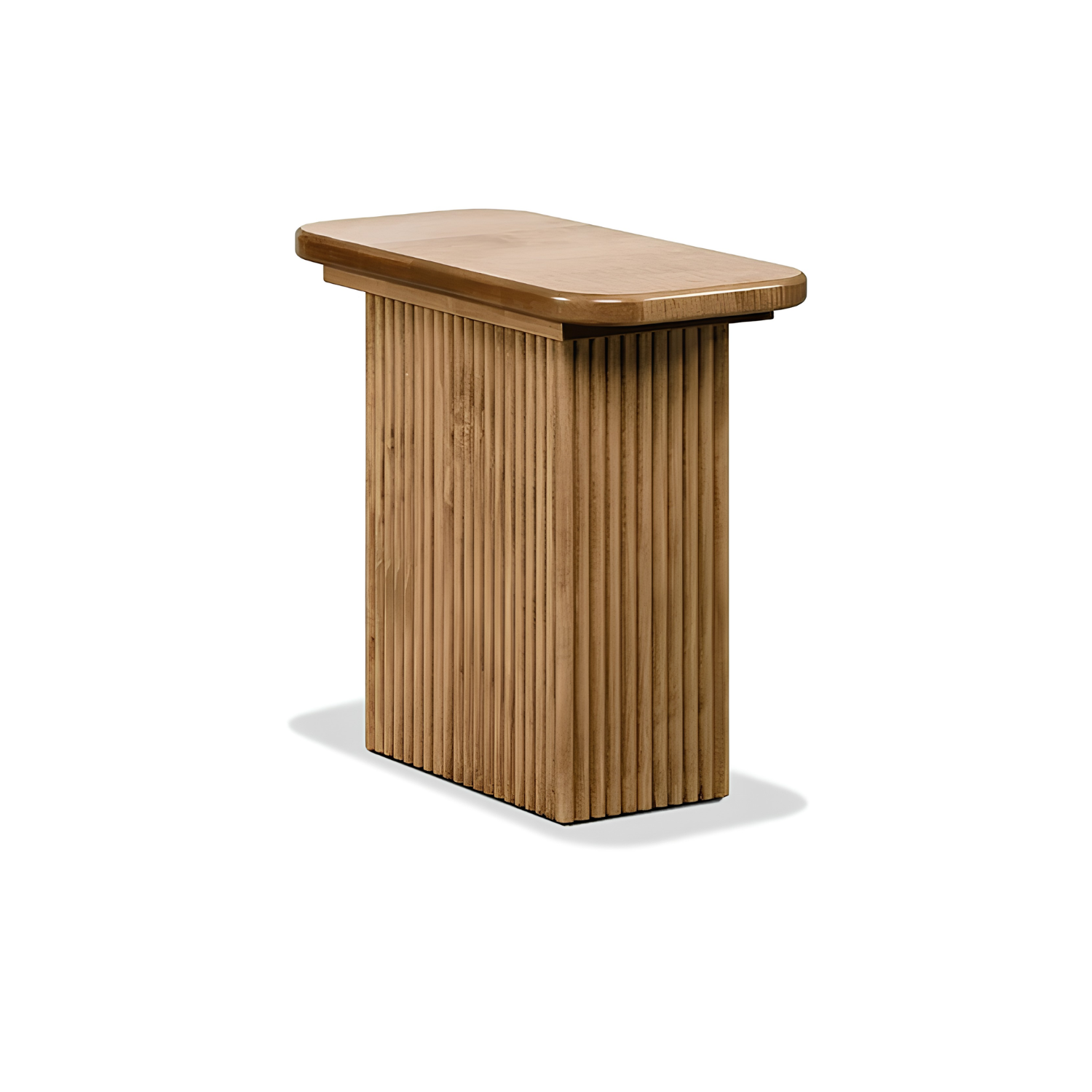 Lotus Pedestal Chairside Table