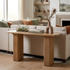 Lotus Pedestal Sofa Table