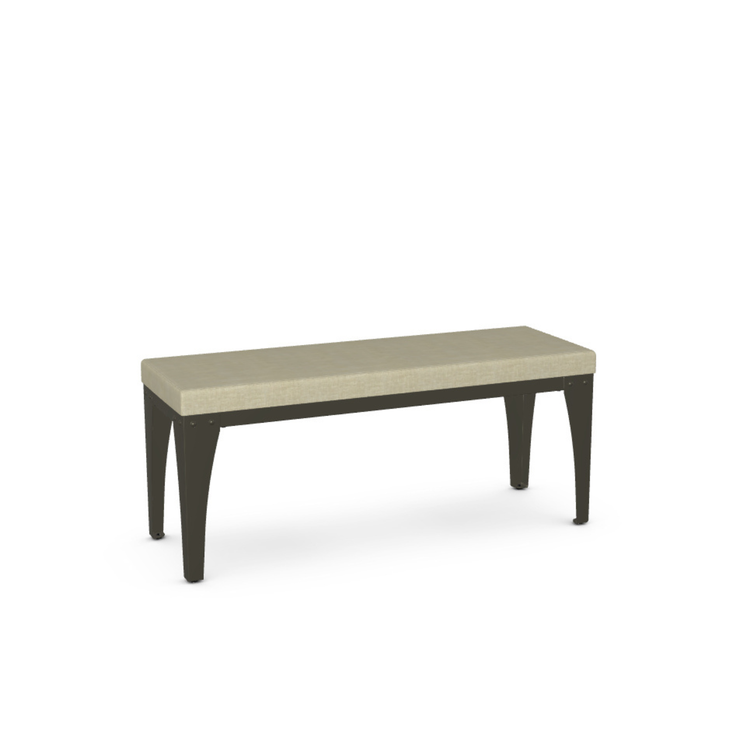 Upright Bench (Upholstered, Biscuit HO)