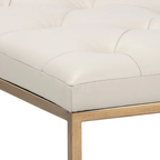 Endall Ottoman Antique Brass