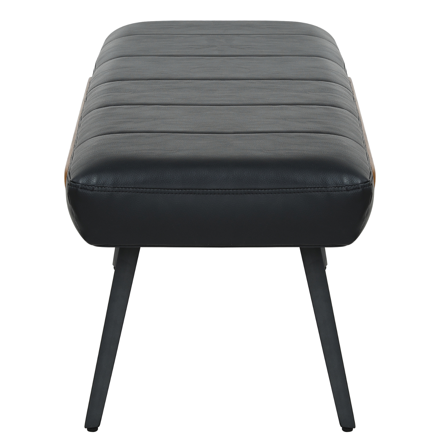 Umber Bench in Black And Walnut