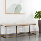 Alley Bench Burnished Brass