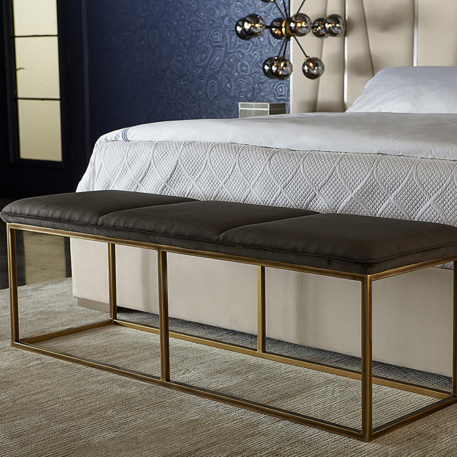 Alley Bench Rustic Bronze