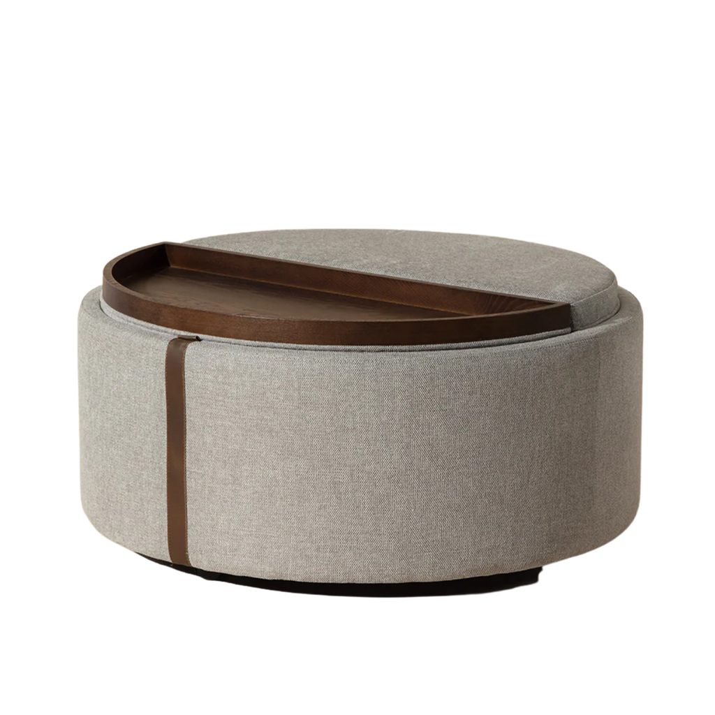 Borelli Wheeled Storage Ottoman