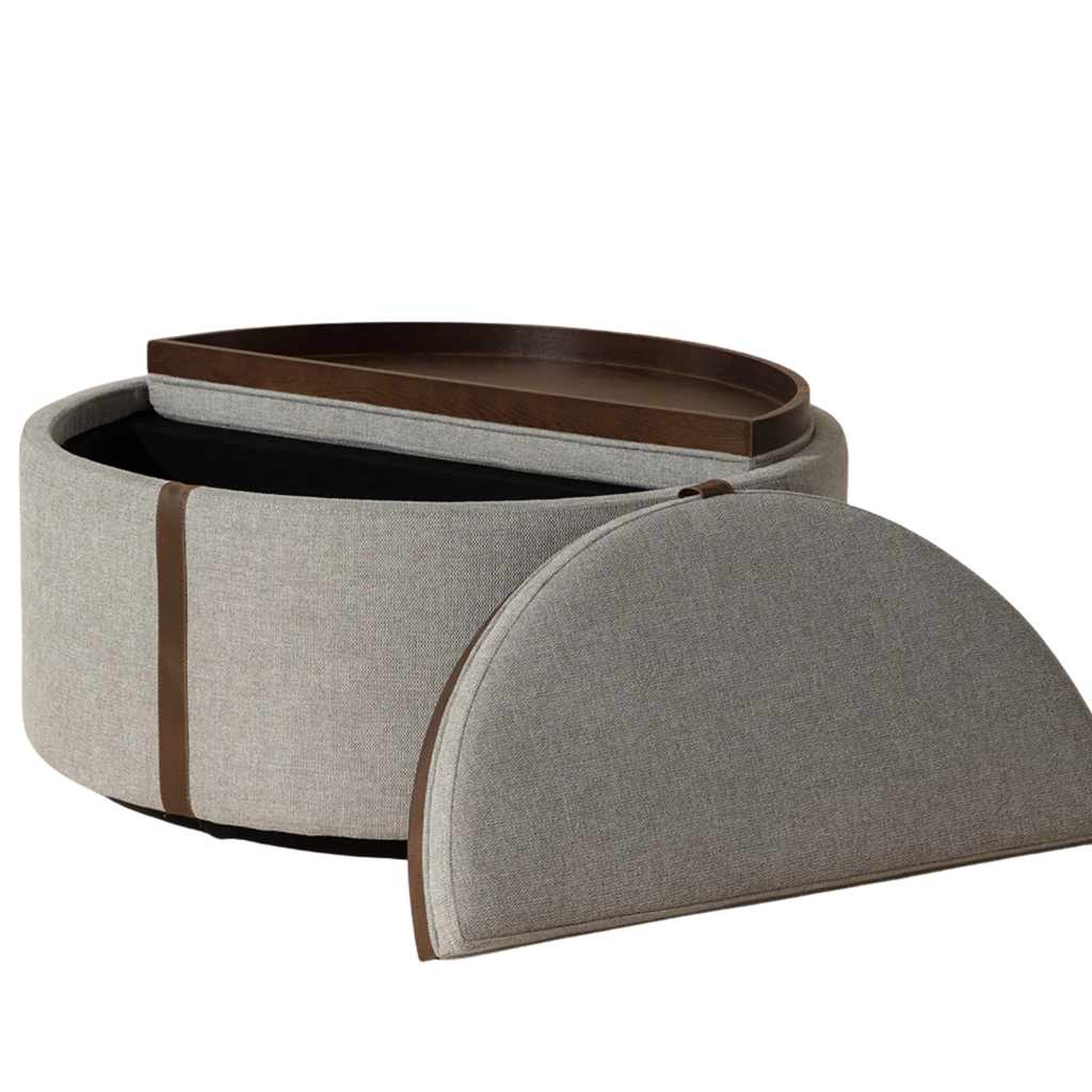 Borelli Wheeled Storage Ottoman