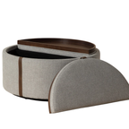 Borelli Wheeled Storage Ottoman