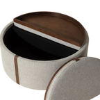 Borelli Wheeled Storage Ottoman