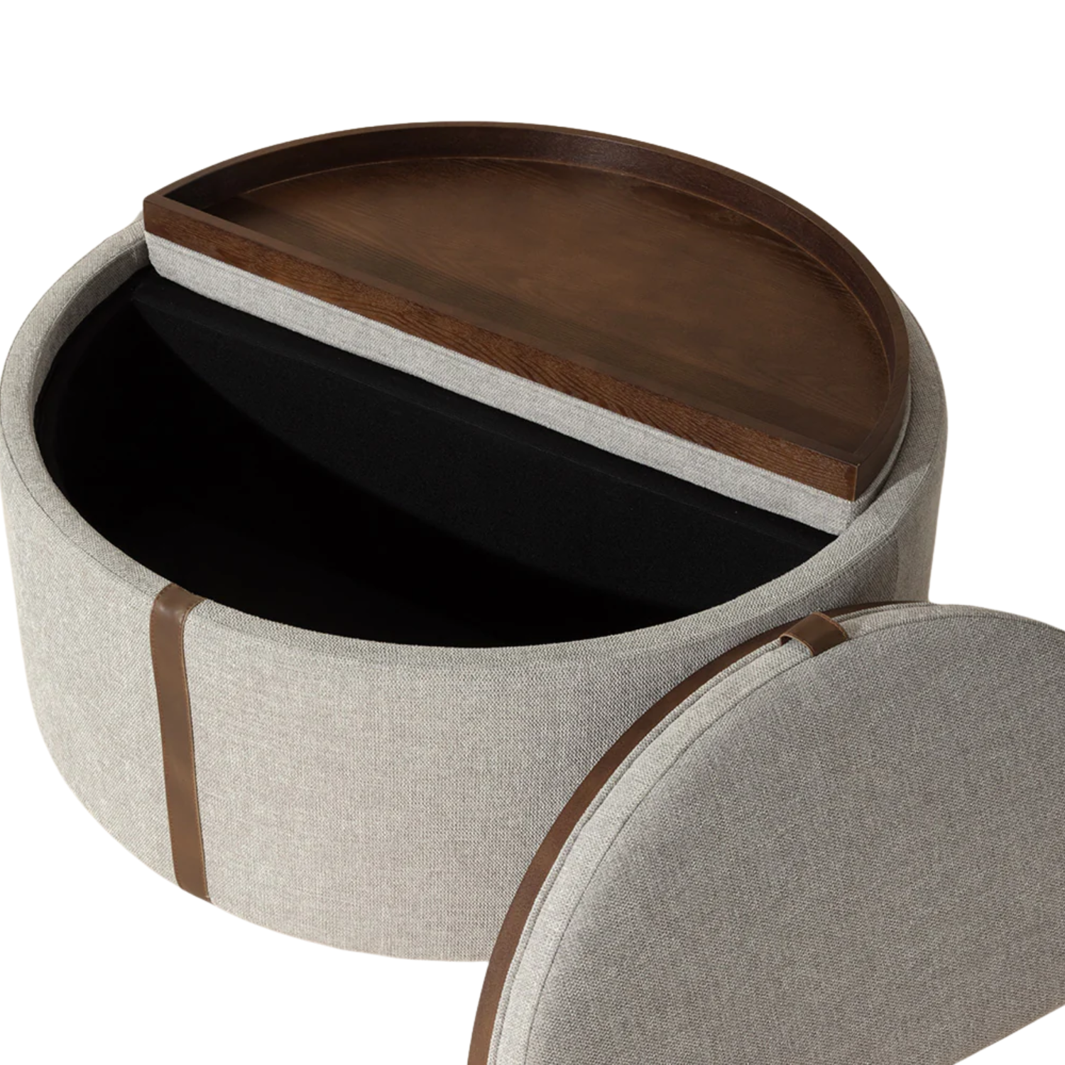 Borelli Wheeled Storage Ottoman