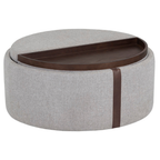 Borelli Wheeled Storage Ottoman