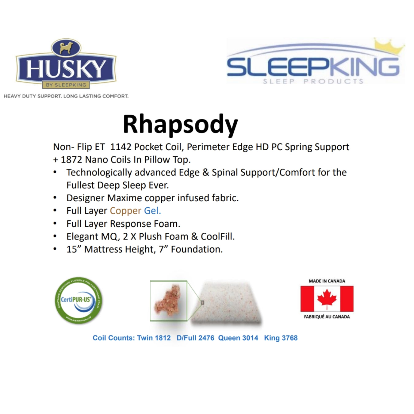 Rhapsody Euro Top Mattress