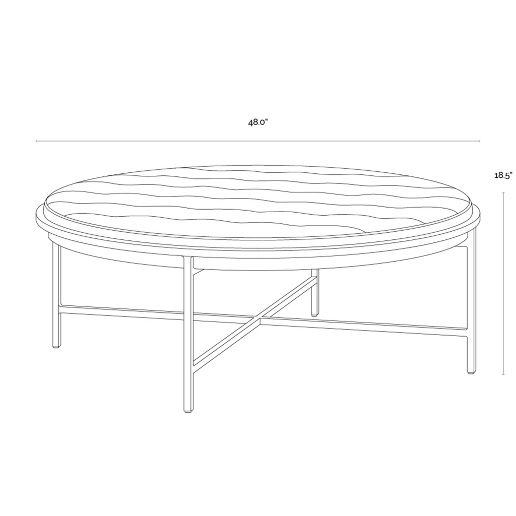 Ethel Ottoman Round