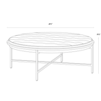 Ethel Ottoman Round