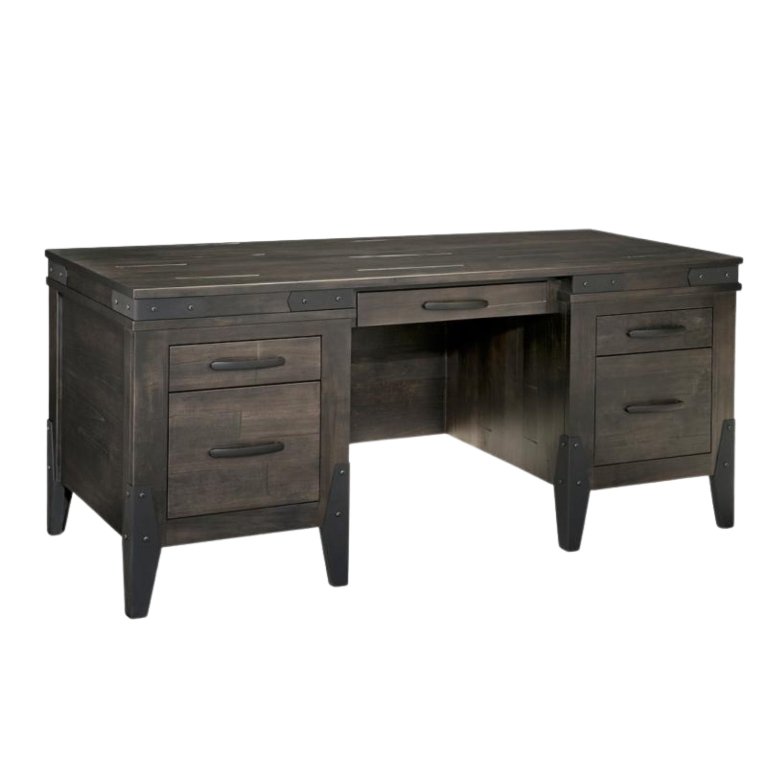 Chattanooga Double Pedestal Executive Desk