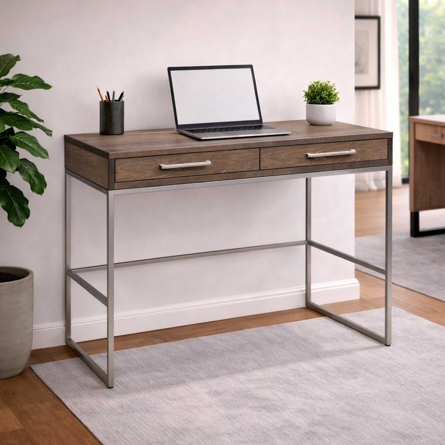 Electra Writing Desk with 2 Drawers
