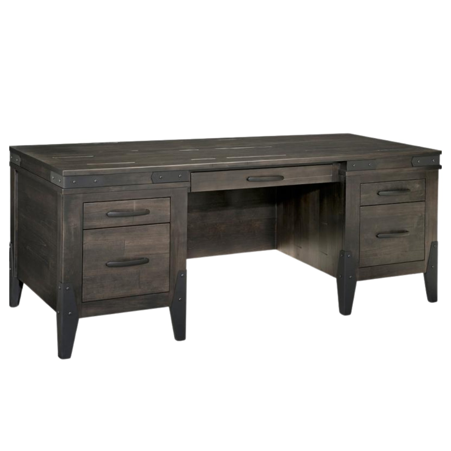Chattanooga Double Pedestal Executive Desk
