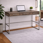 Electra Writing Desk with 3 Drawers