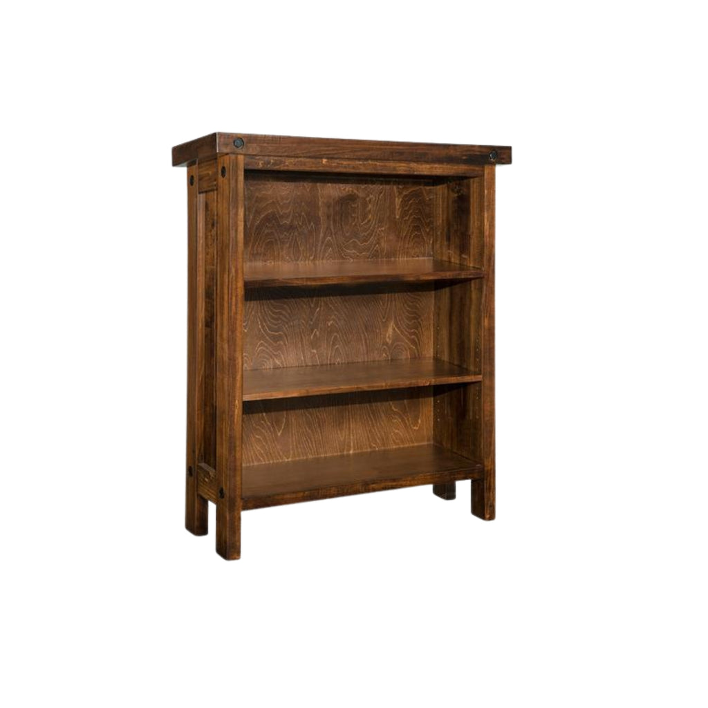 Rafters Open Bookcase w/2 Adjustable Shelves
