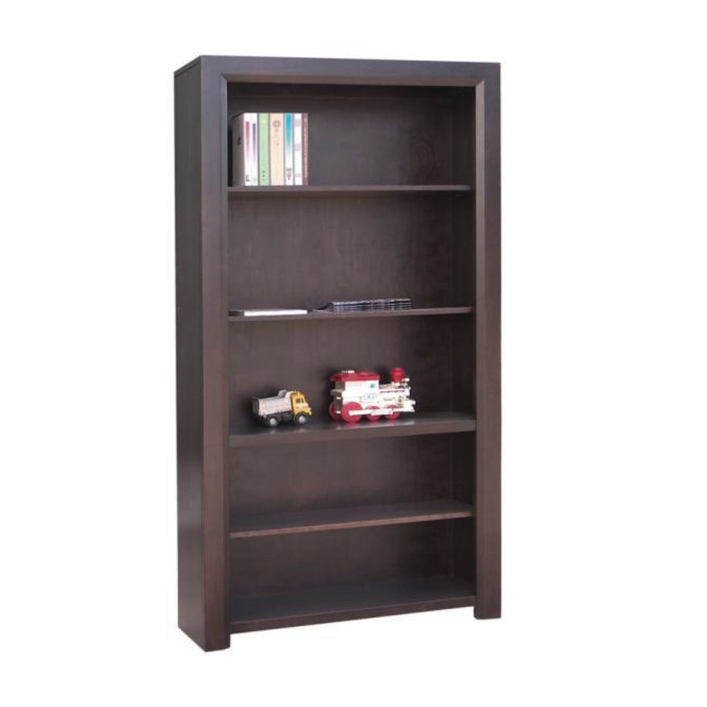 Contempo 80″ Bookcase with 3 Adjustable Shelves