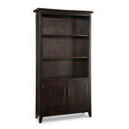 Pemberton Bookcase with 3 Adjustable Shelves & Doors