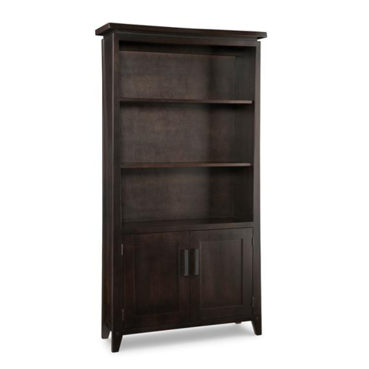 Pemberton Bookcase with 3 Adjustable Shelves & Doors