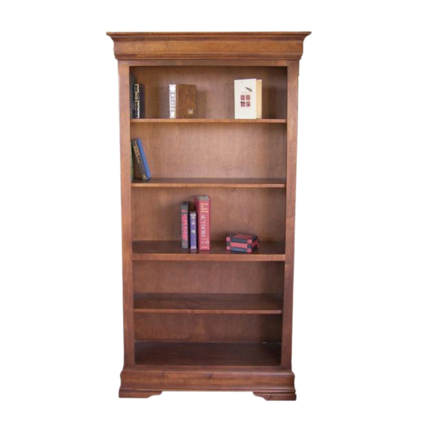 Phillipe Bookshelf with 3 Adjustable Shelves No Doors