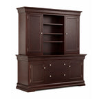 Phillipe Office Credenza with Hutch