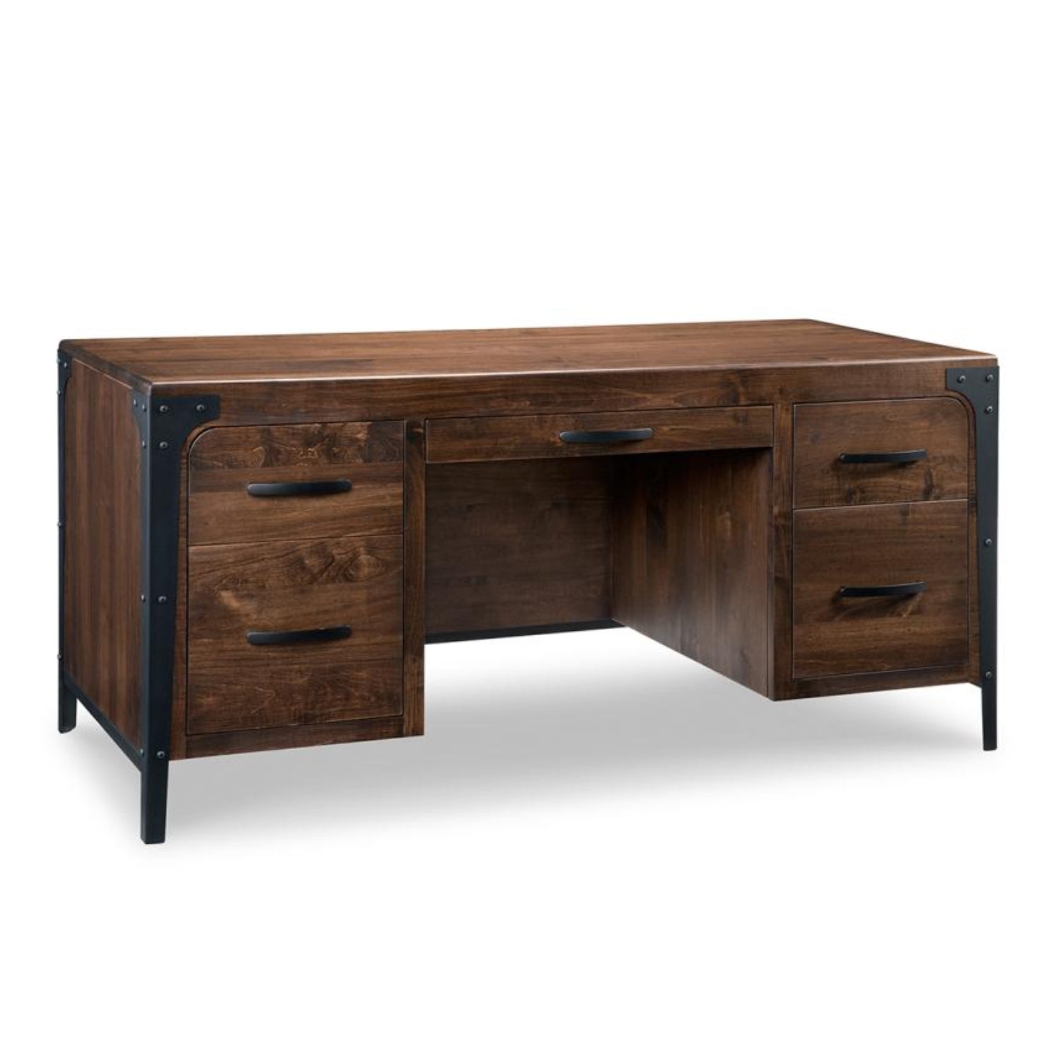 Portland Writing Desk with 2 Drawers