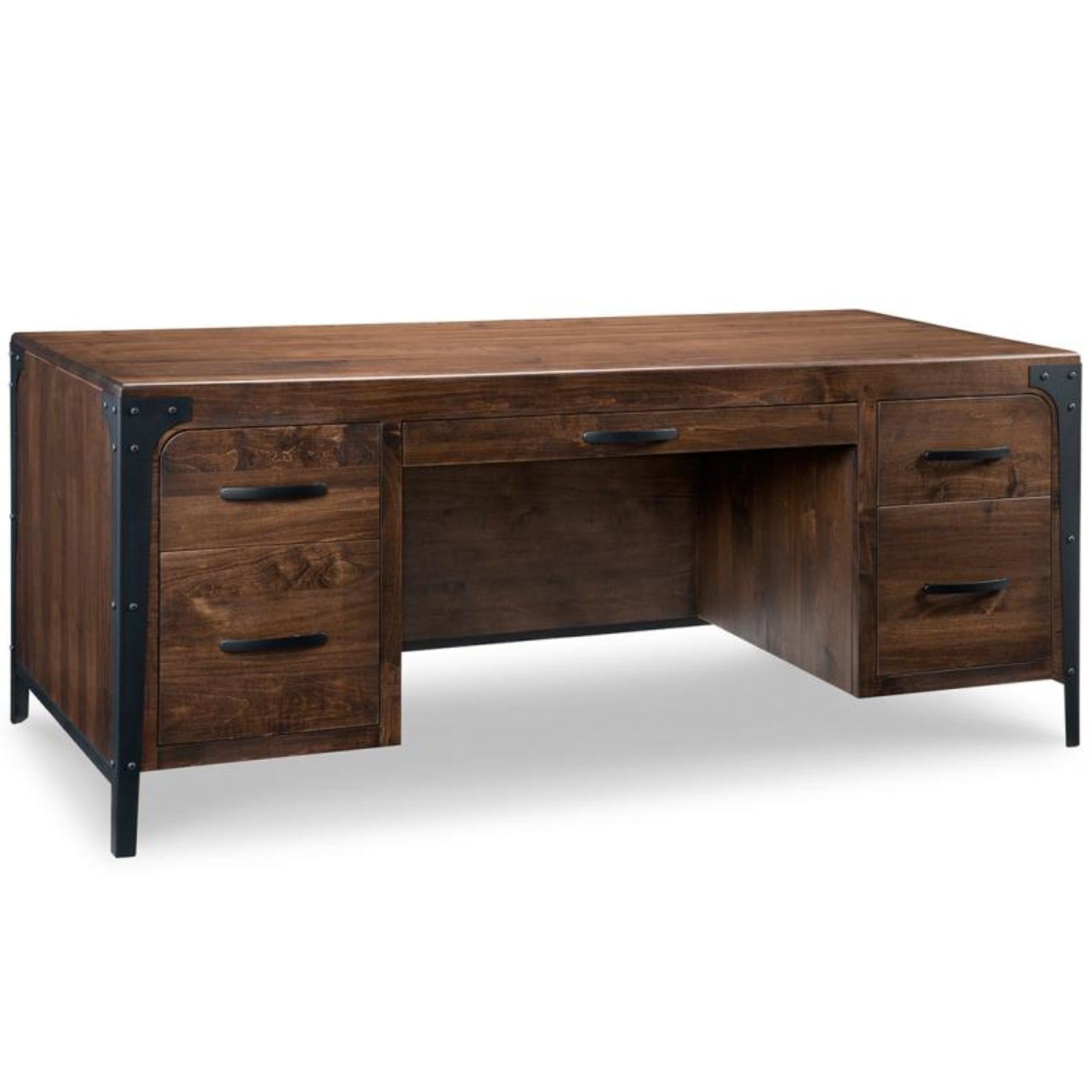 Portland Writing Desk with 2 Drawers