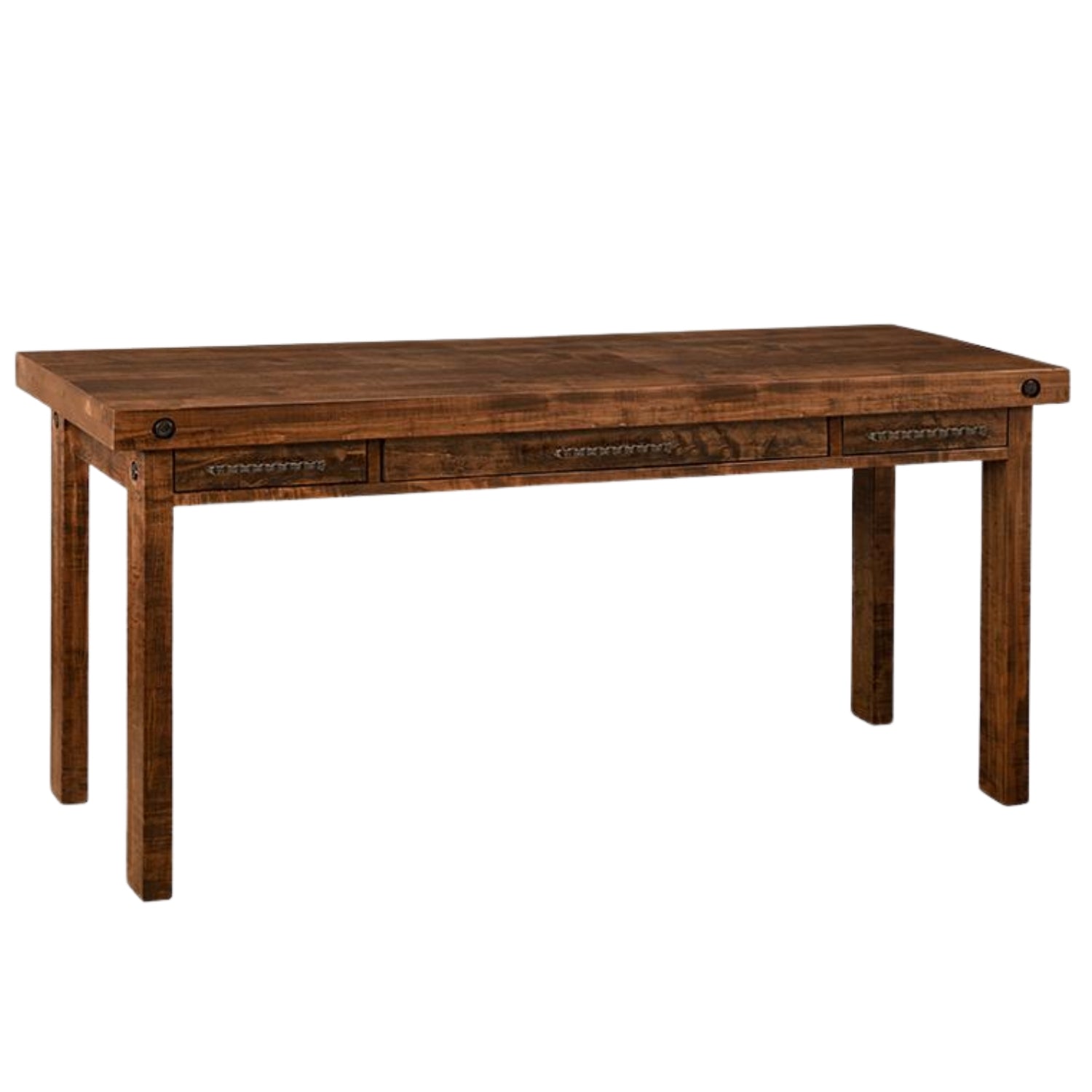 Rafters Writing Desk with 3 Drawers